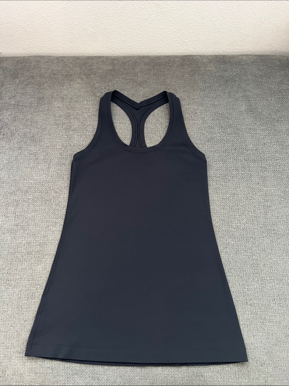 lululemon athletica Black Racerback Workout Tank